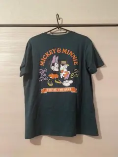 ミッキー＆ミニー Tシャツ グリーン【新品未使用】