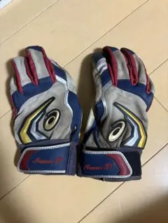 広島カープ野間選手使用後のバッティング手袋