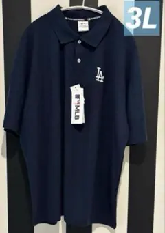 新品　MLB公式　ロサンゼルスドジャース　ポロシャツ　大谷翔平　3L