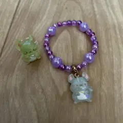 【新品未使用】　キッズリングキッズブレスレット
