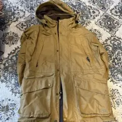AIGLE カーキ色 マウンテンパーカー XS
