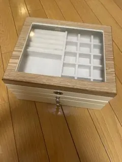 ジュエリーボックス クリア　3段