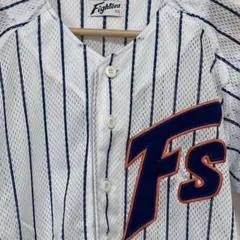FSロゴ刺繍入りユニフォーム ホワイトストライプ