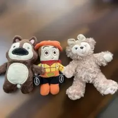 ディズニー シェリーメイ　ぬいぐるみ　『プーカ・ァ・ルーズ』ウッディ　デール