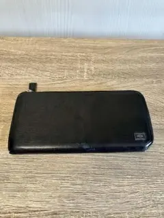 PORTER ポーター　ラウンドファスナー長財布小銭入れ有　黒