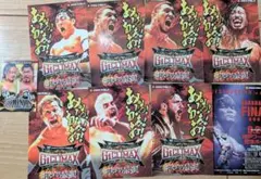 新日本プロレス　G1CLYMAX35入場特典ステッカー7枚セット