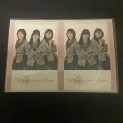 櫻坂46 スタンプラリー 阪神南海 生写真 松田里奈 森田ひかる 武元唯衣