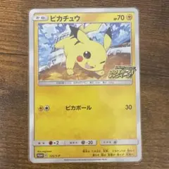 ピカチュウ：「ピカピカ！ピカチュウ！プロモカードキャンペーン！」 PROMO …