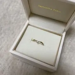 Samantha Tiara ホワイトトパーズリング 7号 箱・保証書付き