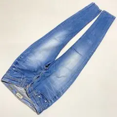 ★美品 YANUK ヤヌーク パトリシア ストレッチ スキニー 25