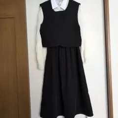 黒ベストスーツ訳あり　未使用