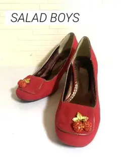 SALAD BOYS さくらんぼパンプス