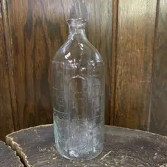 昭和レトロ 病院 医院 薬瓶 気泡 エンボス
