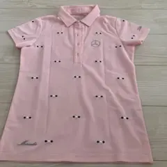 Titleist メルセデス・ベンツ ポロシャツ ピンク