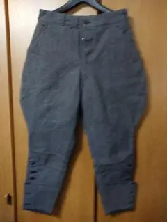 NOS デッド ～30s ビンテージ ブラック コバート ジョッパーズパンツ