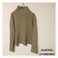 ★JOURNAL STANDARD★カシミヤ混 タートルネック プルオーバー