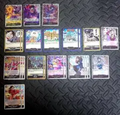 ワンピカード ザ・ベスト2 【黒】汎用カード デッキパーツ SR ホイル込み