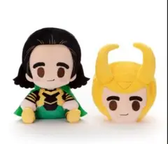 MARVEL　マーベル　マスク付ぬいぐるみ　ロキ　新品