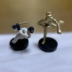 グリコ 阪神タイガース ミニフィギュア 2点