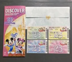 希少『ウォルトディズニーワールド25周年パスポート&ドル札3種』 2025年最新】使用済み パスポート 25 ディズニーの人気アイテム