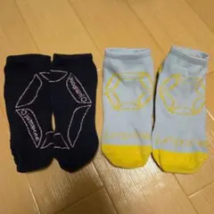 jumpone ソックス 2足セット ネイビー 水色