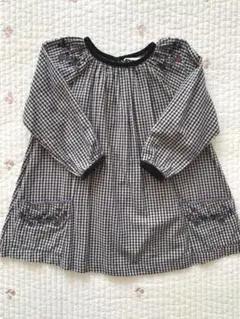 Caramelbabyu0026Child ギンガム刺繍ワンピース サイズ2
