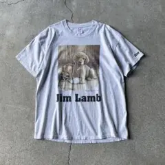 90s usa製 Jim Lamb ゴールデンレトリバー アート tシャツ