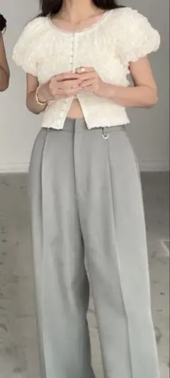 【新品未使用】CLANE 2WAY TUCK STRAIGHT PANTS