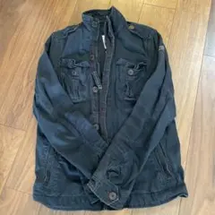 アバクロ メンズ ジャケット ネイビー L