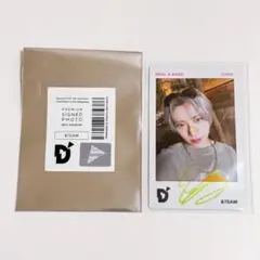 &TEAM プレミアムサインフォト ユウマ