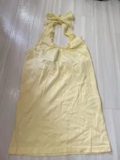 キャミソール　イエロー Lサイズ　新品　未使用　タグ付き
