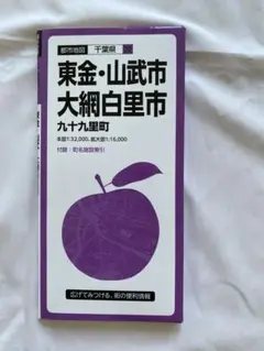 都市地図　千葉県　東金・山武市・大網白里市・九十九里町