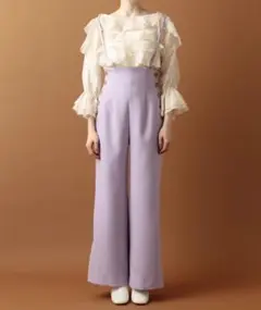 deicy me couture サイドボタンサスペンスパンツ