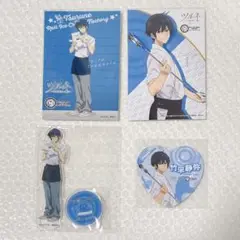 ツルネ 竹早静弥 ロールアイス アクスタ ポスカ 特典 コースター