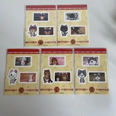 ラーメン赤猫 ステッカー 文蔵 佐々木 サブ ハナ クリシュナ セガラッキーくじ