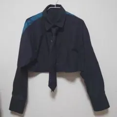 PAGE BOY ショート丈 シャツ ネクタイ付き