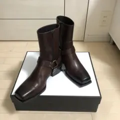 極美品 DSQUARED2 ブーツ ブラウン サイズ42