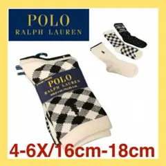 新品　Polo Ralph Lauren キッズソックス　3枚セット