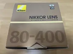 Nikon AF-S NIKKOR 80-400mm f/4.5-5.6EDVR
