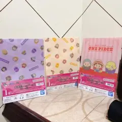 ワンピース一番くじ未来島エッグヘッド I賞クリアファイル3点