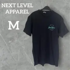 美品♡NEXT LEVEL APPAREL 【M】ブラック Tシャツ 黒 半袖