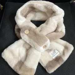 キッズ　マフラー　ループ付き