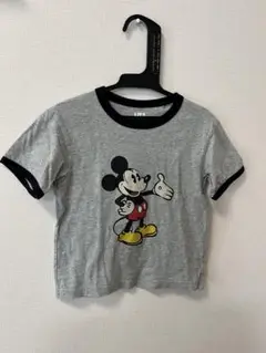 UNIQLO ミッキーマウス Tシャツ 100cm グレー　UT