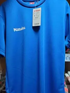 Nittaku ドライTシャツ M 青