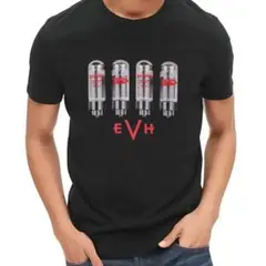 【未使用】EVH ヴァン・ヘイレン ブラックTシャツ M ロック バンドT