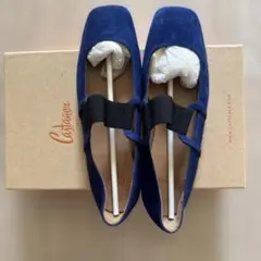 Castaner ネイビー スエード 靴