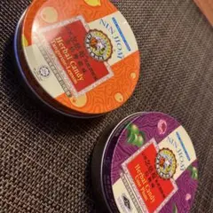 空き缶NIN JIOM ハーブキャンディ 缶セット２つ