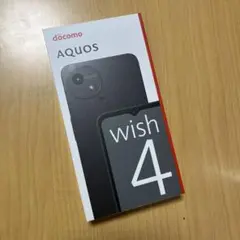 docomo AQUOS wish 4 ブラック 本体