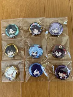 原神 「織りなす調べ、華更けて」 デフォルメキャラミニ缶バッジ Bセット