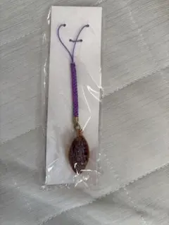 【新品未使用】　紅芋タルト キーホルダー　ストラップ